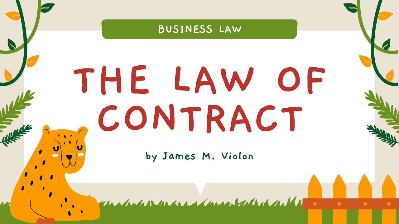 The Law of Contract