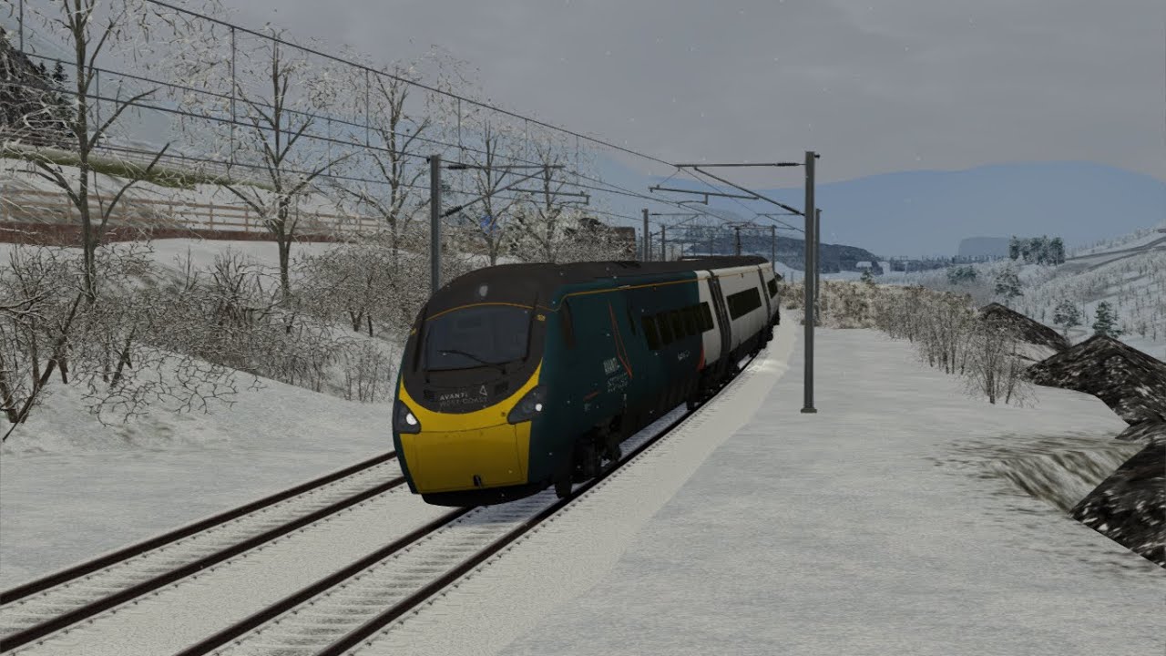 Train Simulator | DTG Class 390 (AP SP) | 1Z53 10:00 Glasgow Central - London Euston