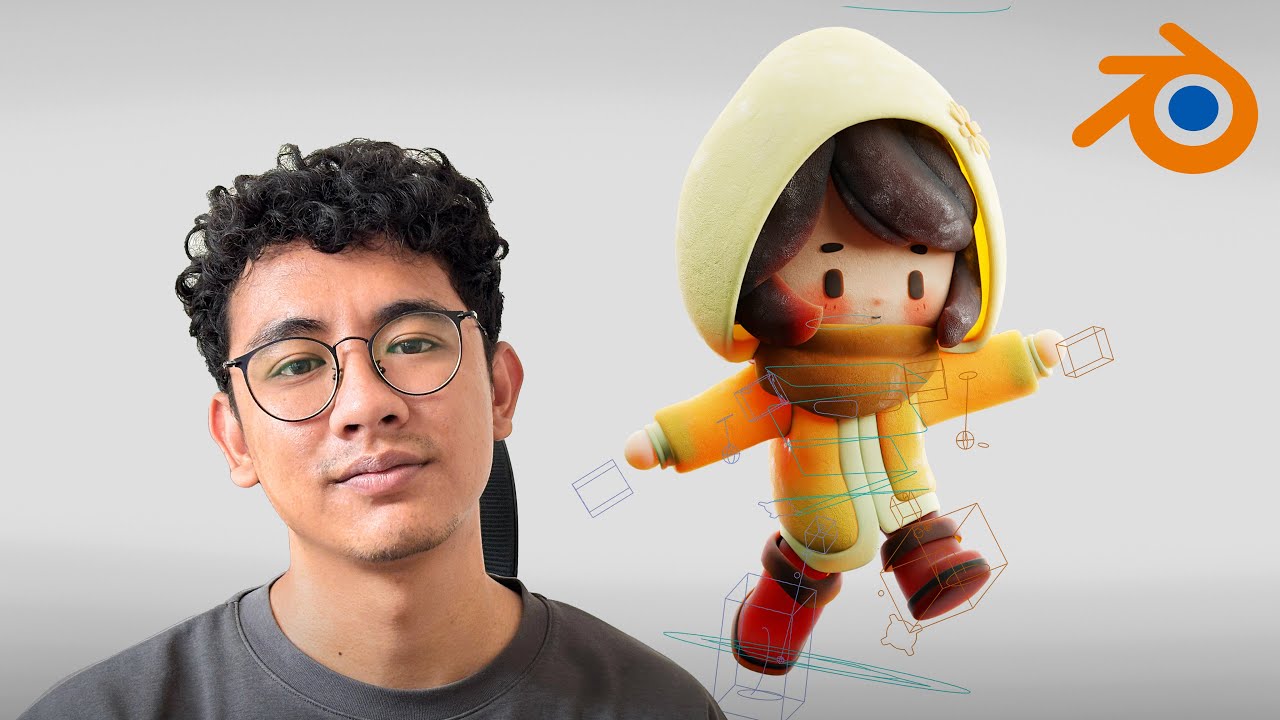 BIKIN KARAKTER 3D MU SENDIRI! ANIMASI BLENDER - Part 1