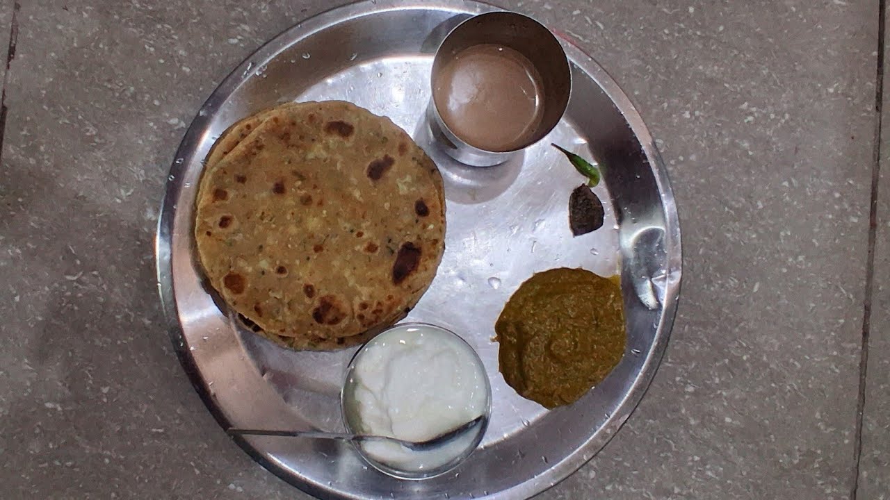 Live Gobhi Ka Pratha | HOW  to Make Gobhi Prath with Special Chutney (Tomato +Coriander Leaves 