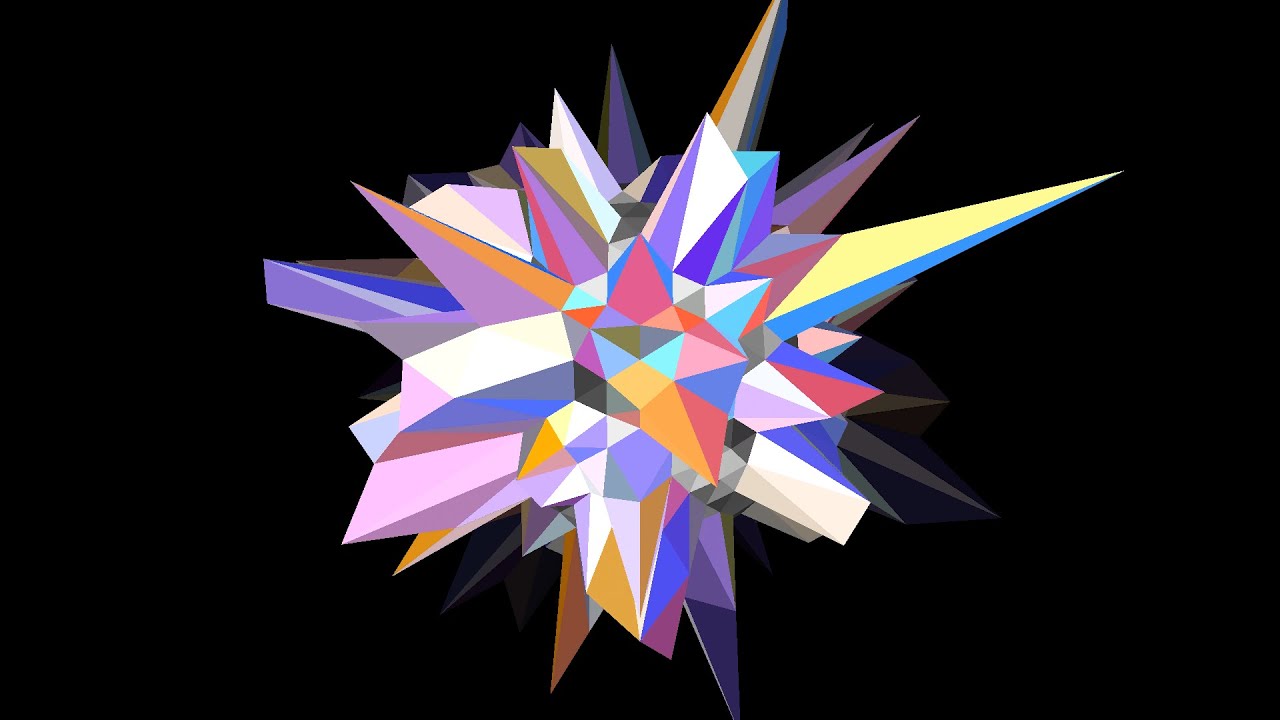 VJ Video loop Spike Sphere