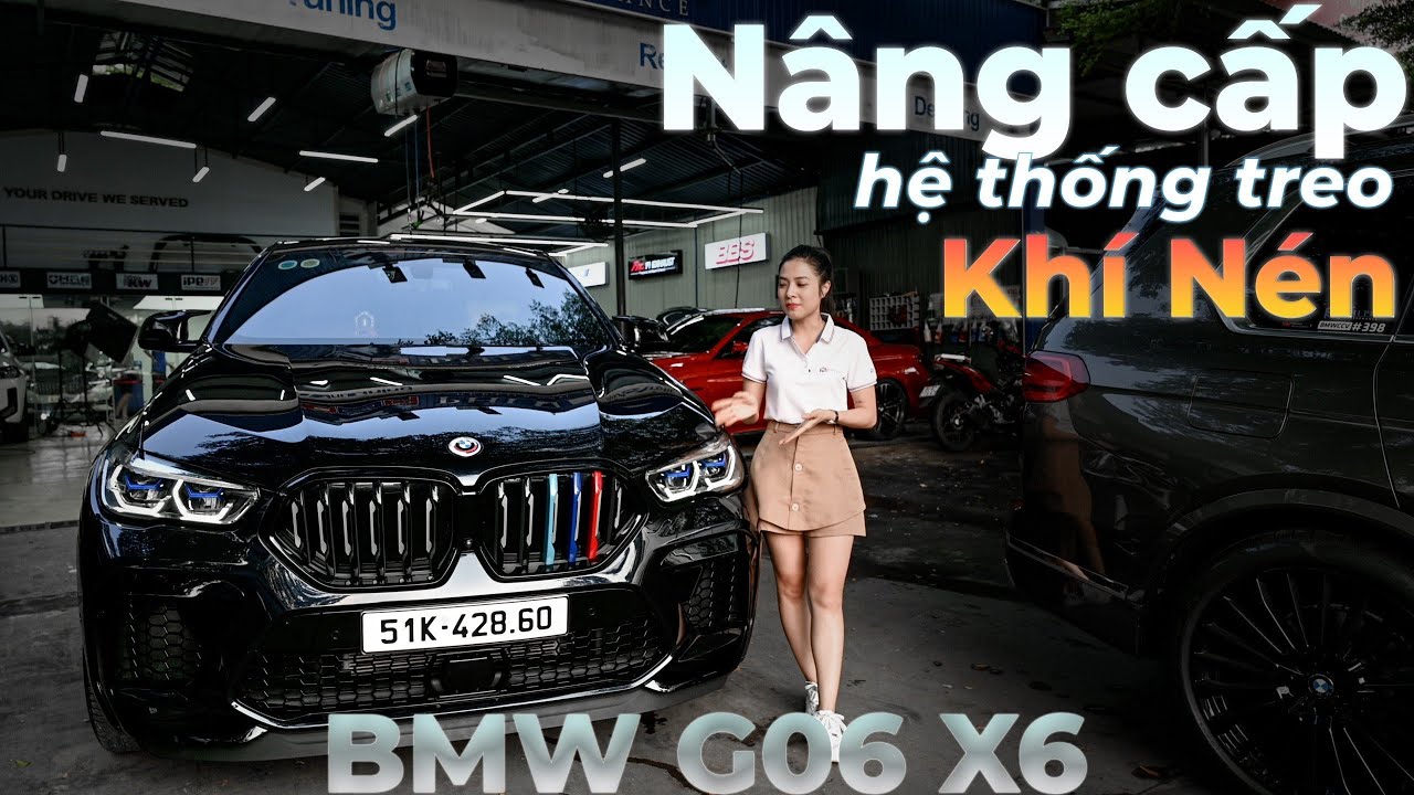 Nâng cấp hệ thống treo khí nén (Phuộc hơi) cho BMW X6 M-SPORT G06 | Mi BMW