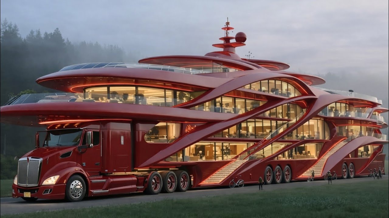 Luxury motorhome 2026 | “PO Haryanto Terbaru – Bus Futuristik hotel berjalan!”