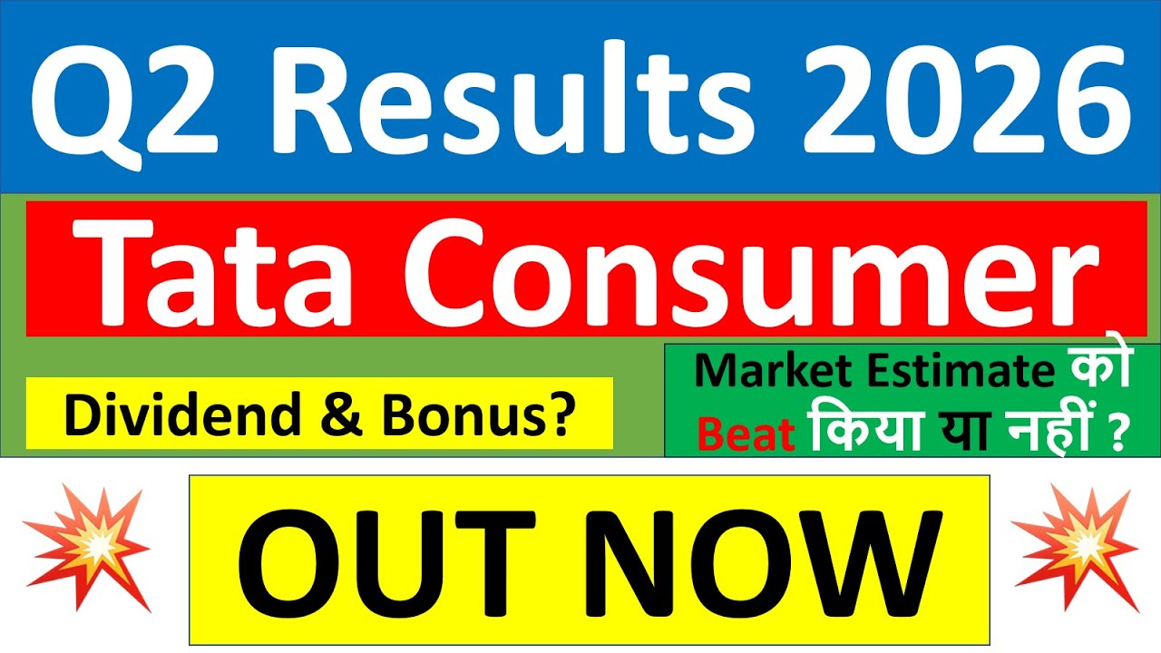 Tata Consumer Q2 results 2026 | Tata Consumer results today | Tata Consumer Share latest News today