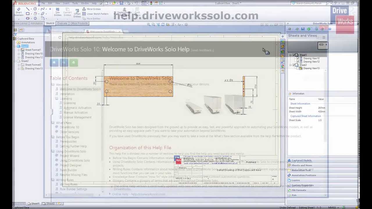 DriveWorks Solo - Capturing a View