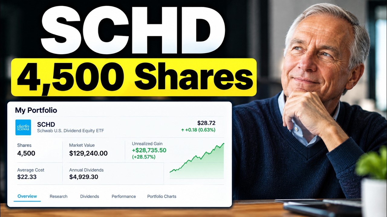 У меня 4500 акций SCHD &mdash; на какие дивиденды я могу рассчитывать в 2027 году?