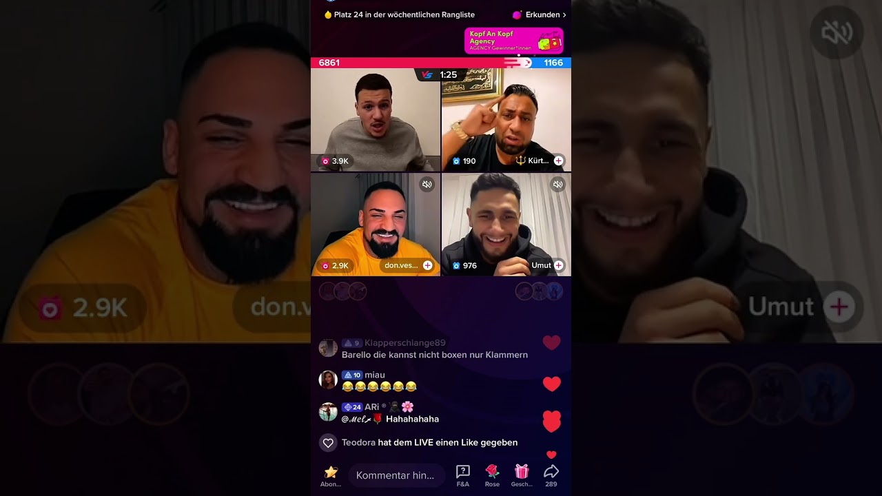 Barrelo & Kürt Ibo TikTok livestream