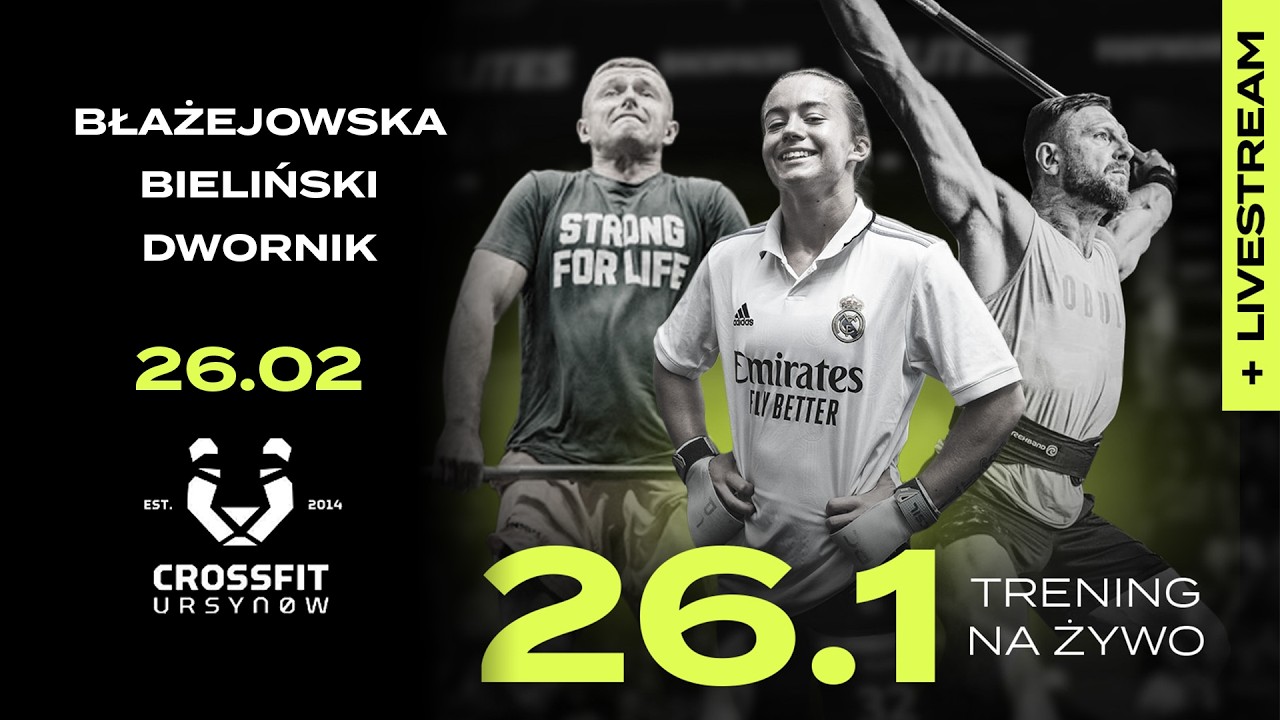 CrossFit Games Open 26.1 - Błażejowska vs. Bieliński vs. Dwornik