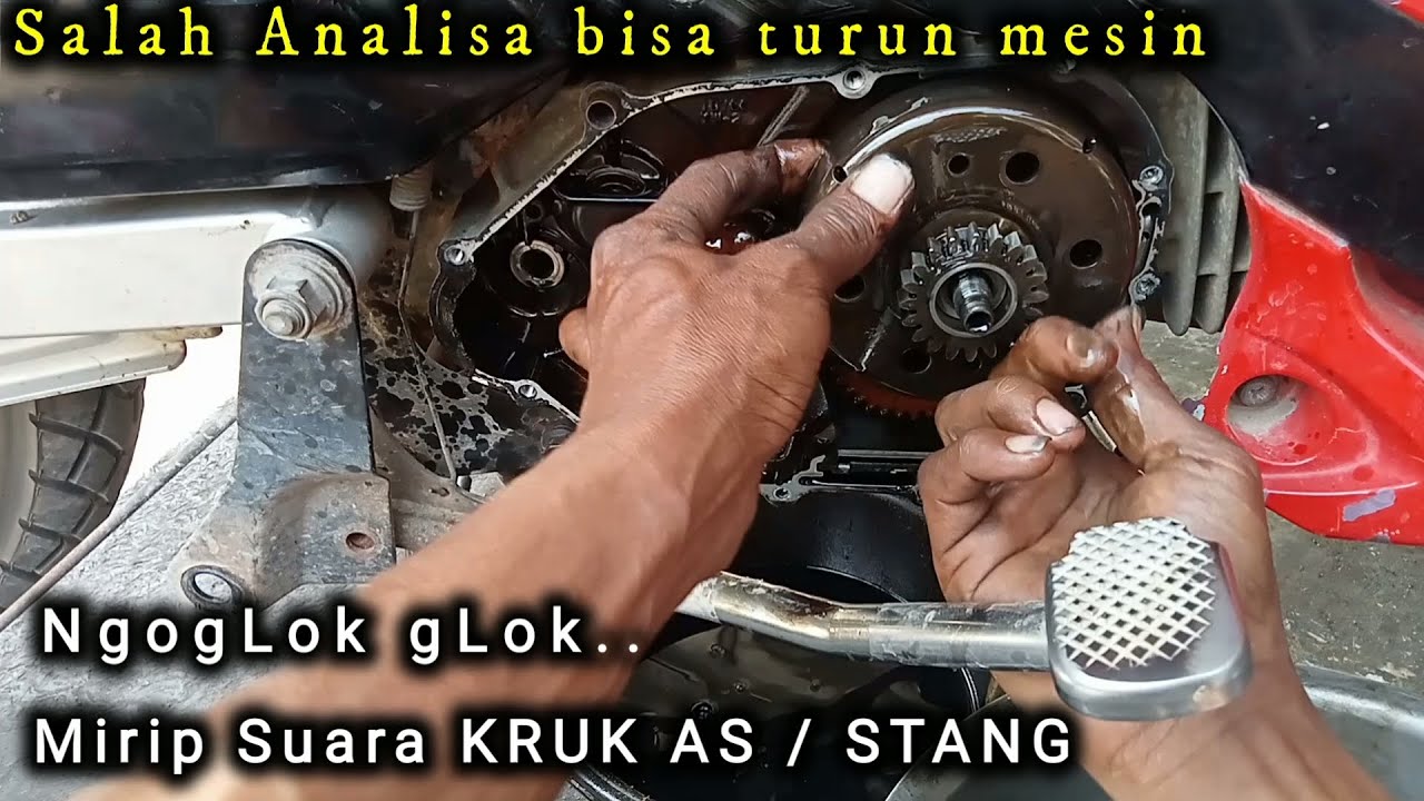 Jupiter SUARA Mesin Ngoglokk Mirip suara KRUK AS / Stang Seher ini penyebab nya