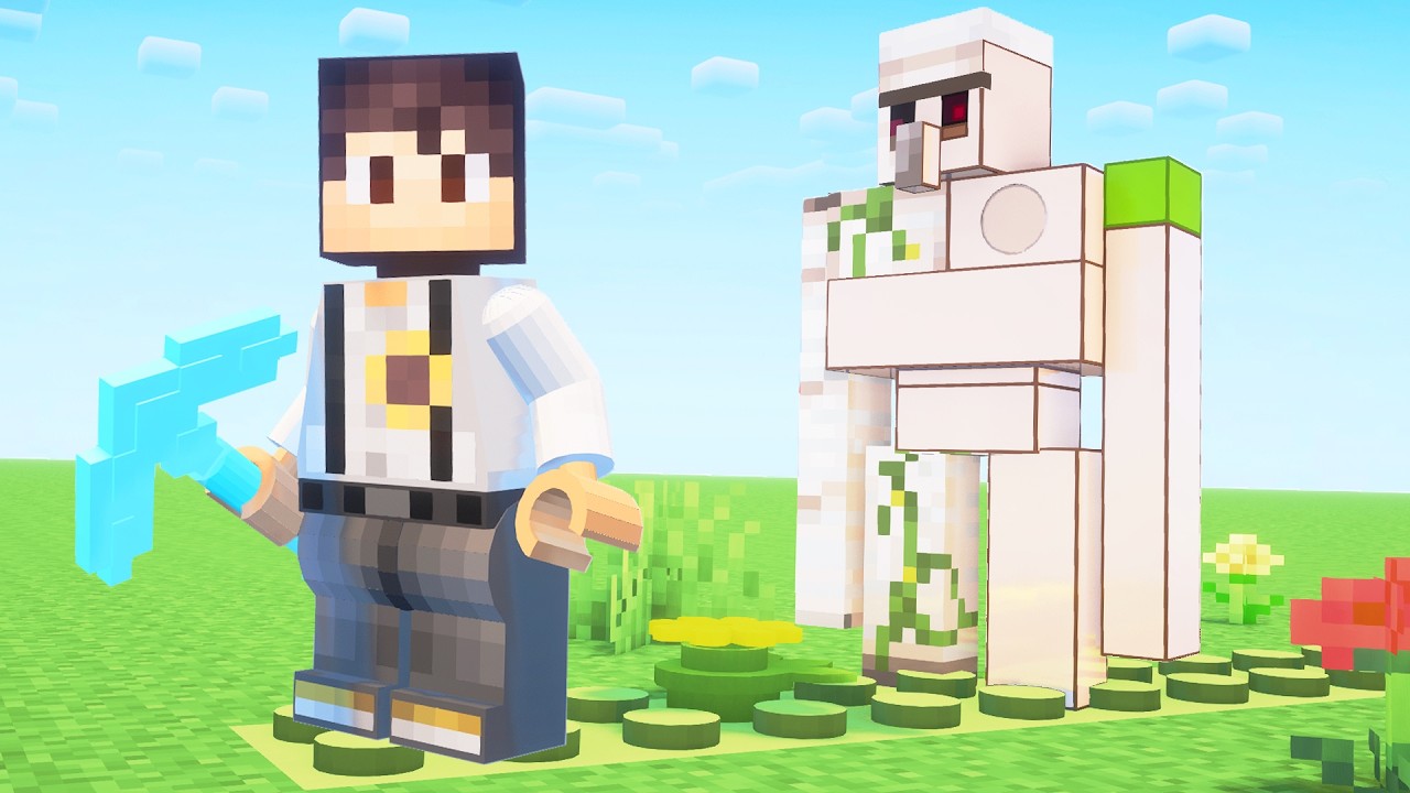 Minecraft, Aber Alles Wird LEGO
