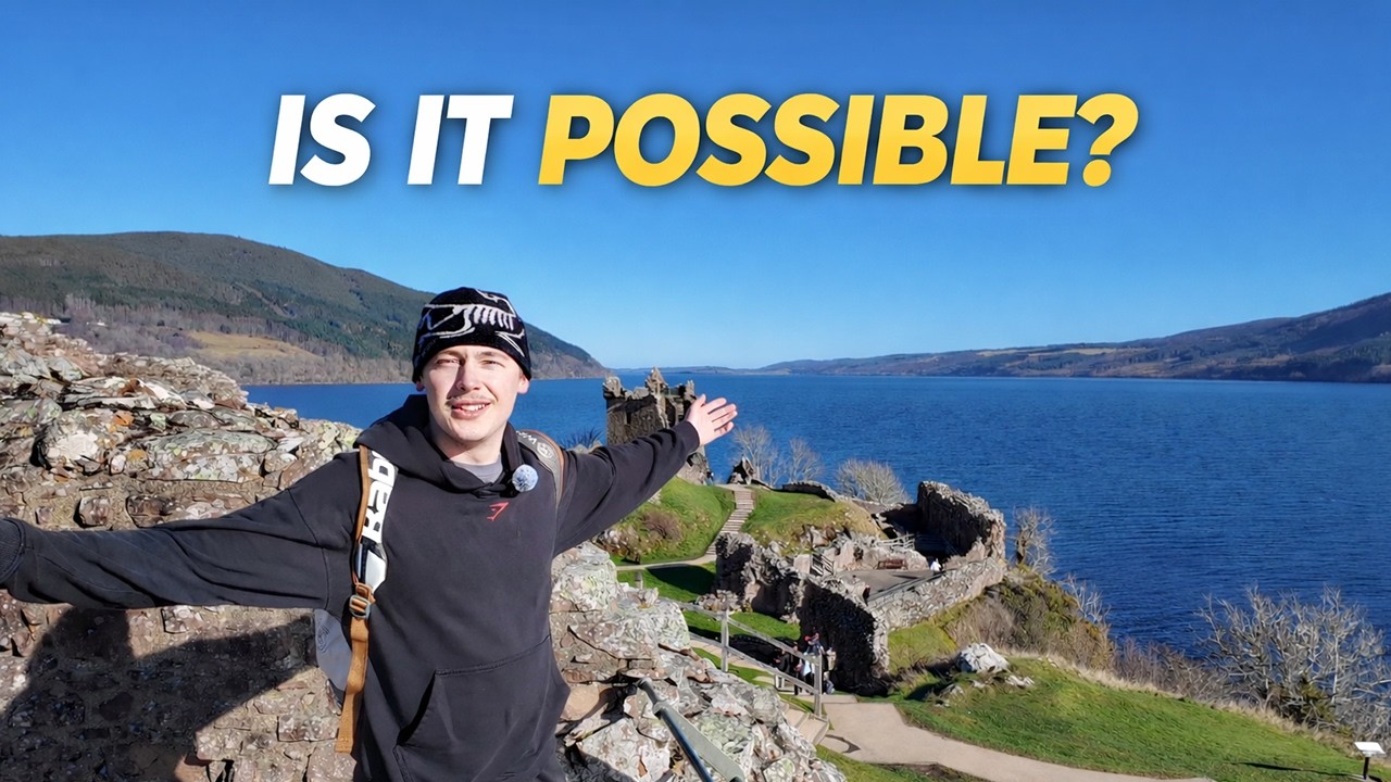 Exploring Scottish Highlands in 50 Hours? [DAY 1]