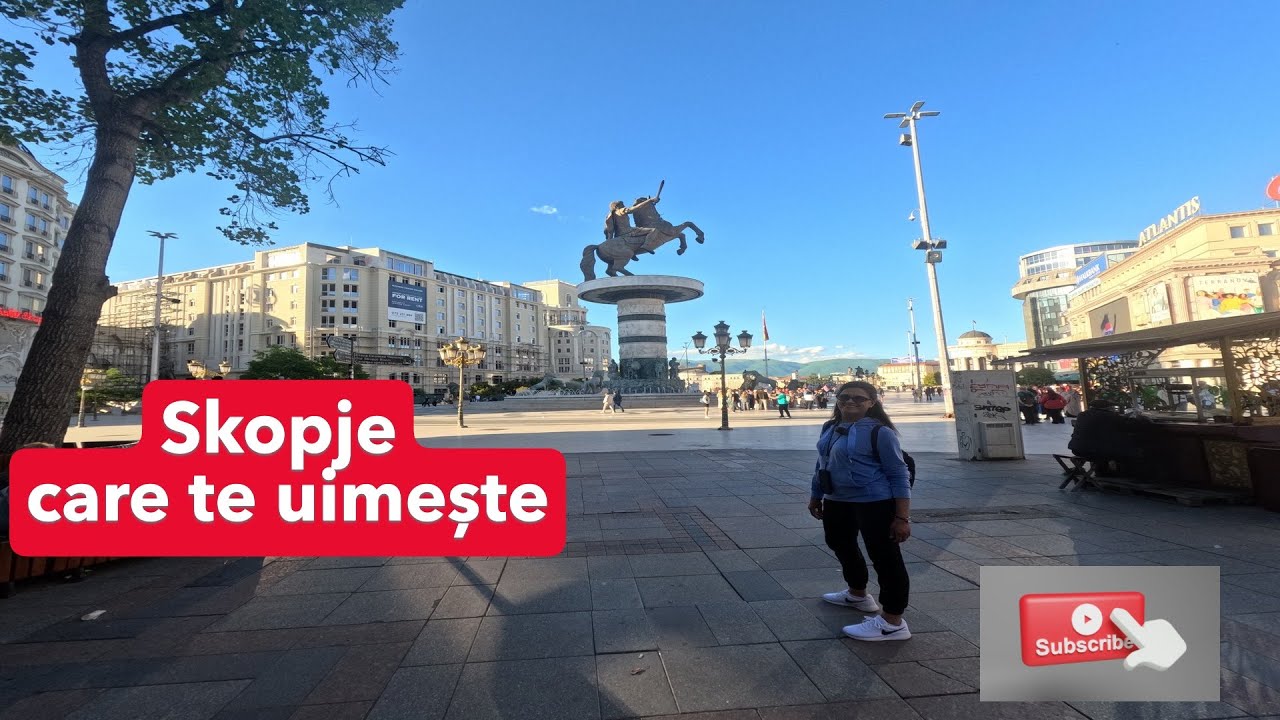 Skopje &ndash; Bazarul Vechi și Centrul Plin De Statuile Celebre