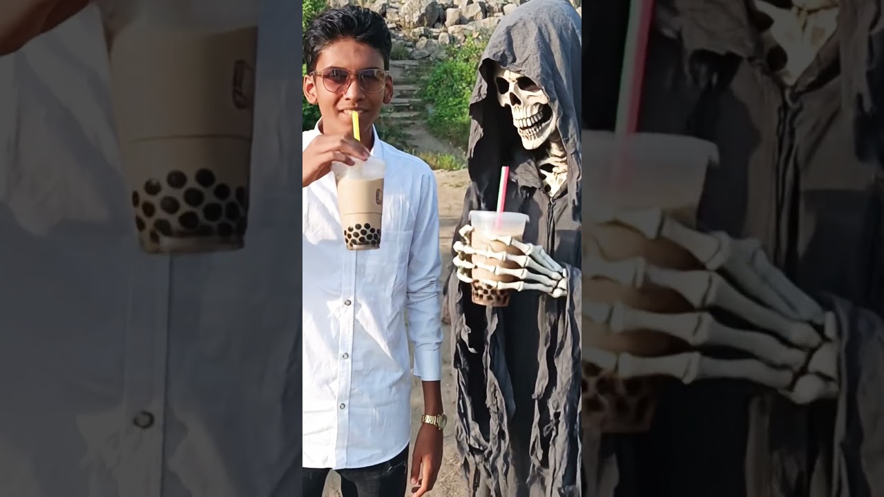 i drink coffe with ghost 