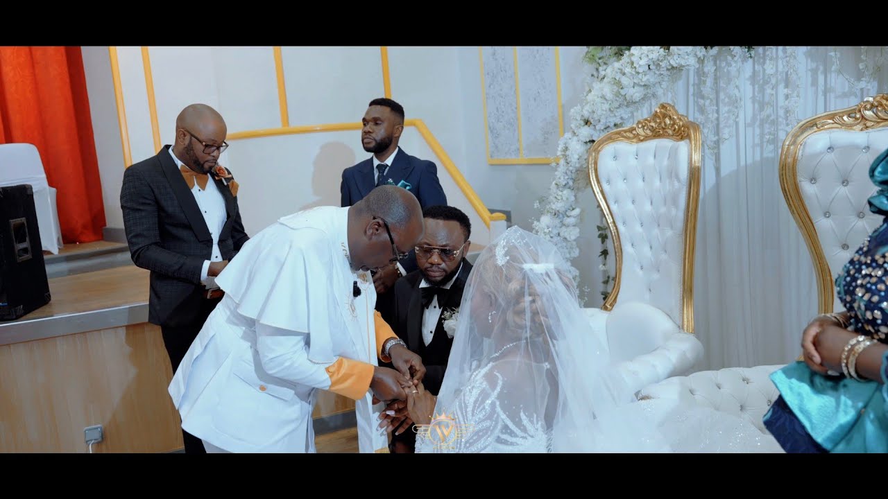 bénédiction nuptiale du couple Geraldo