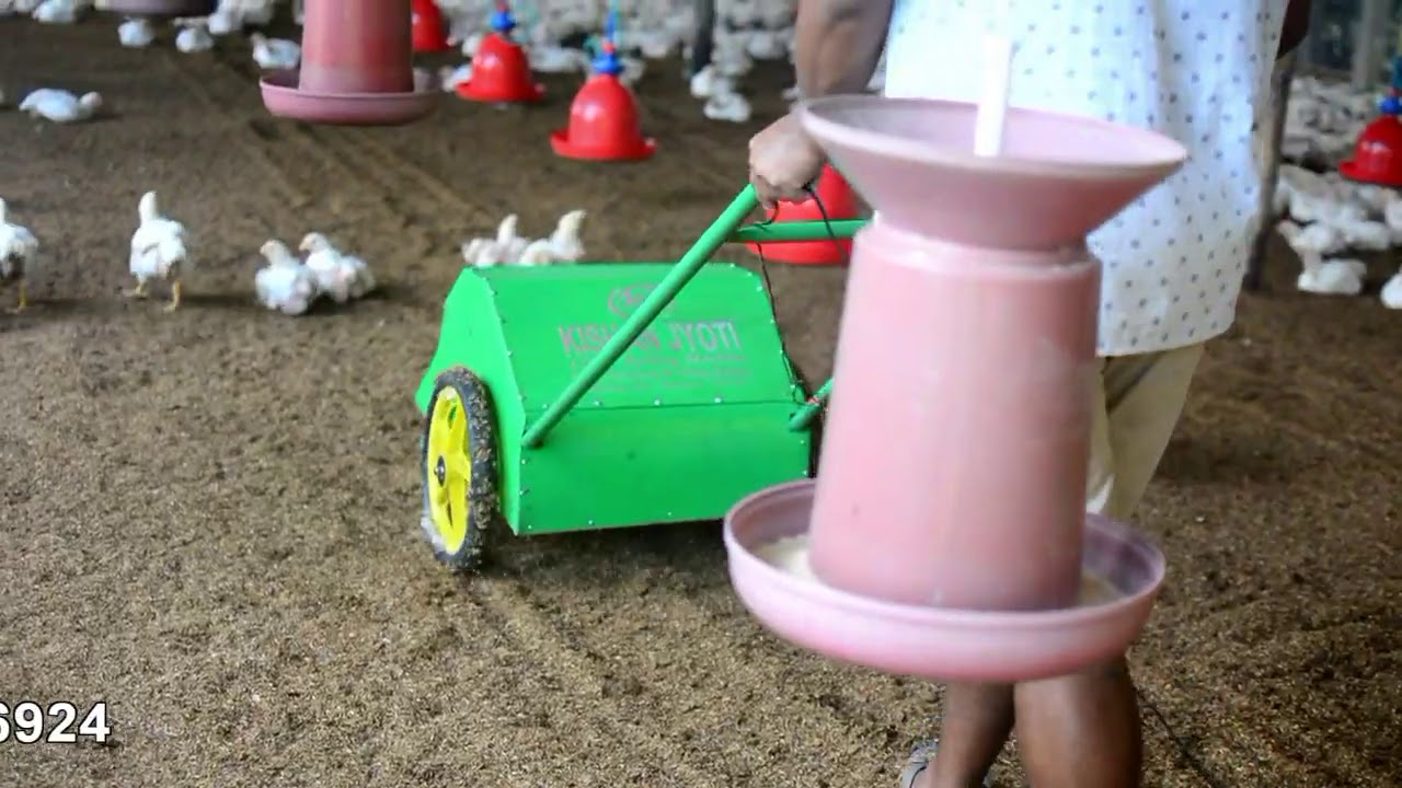 Broiler litter raking machine ASSAM October 11, 2020