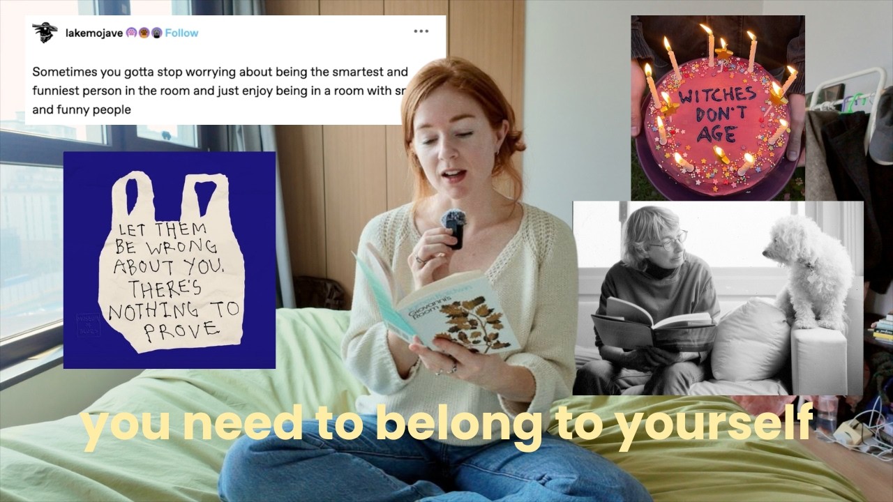 you need to belong to yourself 🎐 feeling lost and getting your spark back, brain rot (get offline)