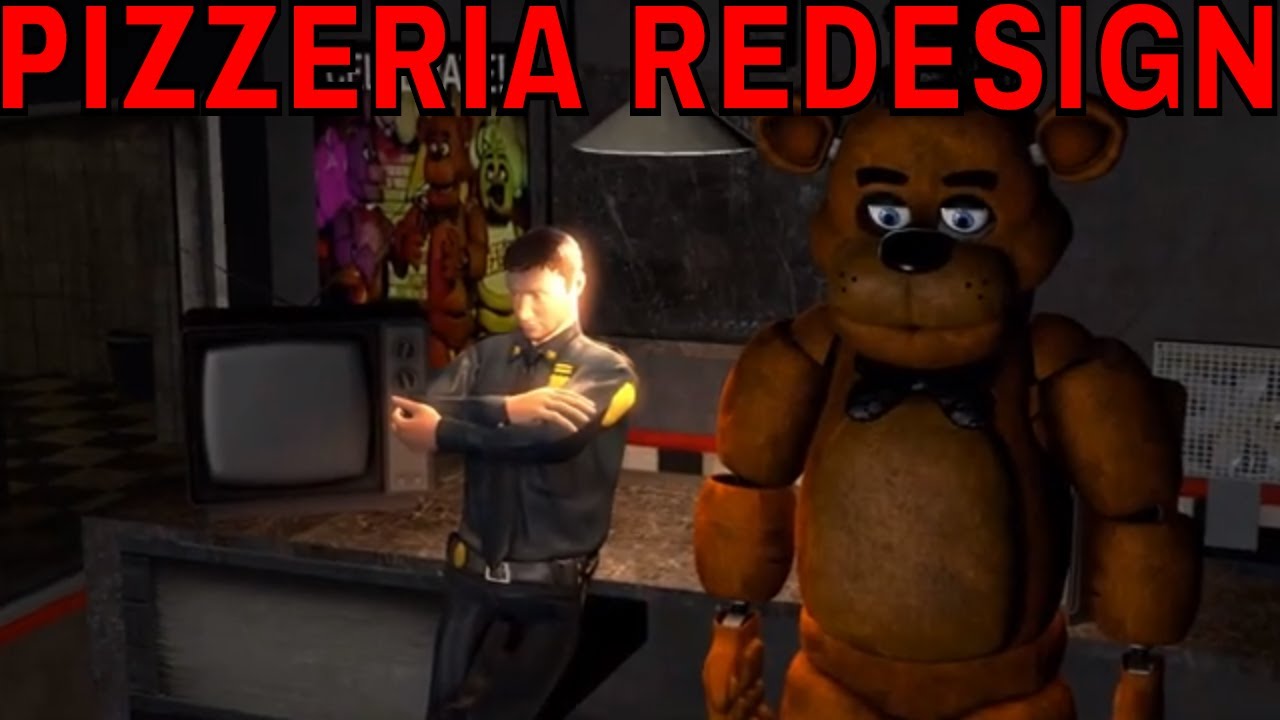 [SFM FNAF] Pizzeria Redesign