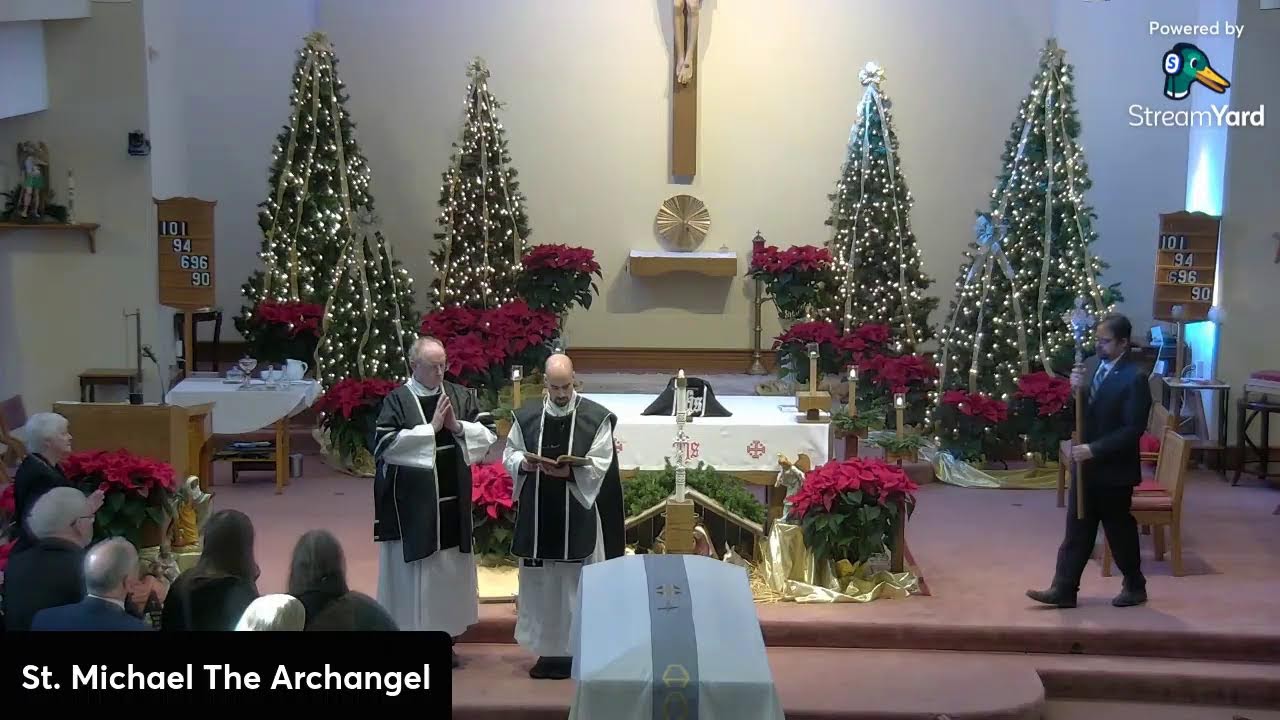 Funaeral mass For Eliane Morris