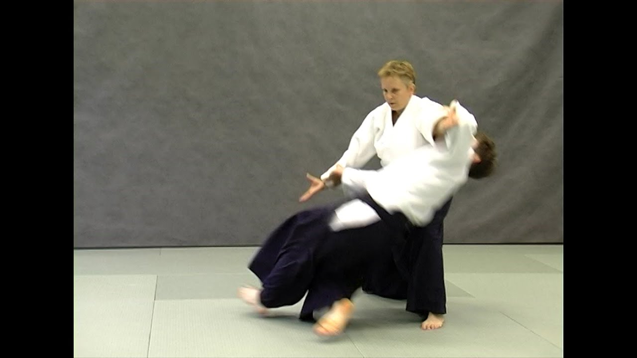 Ushiro ryote dori kokyuho (var. 2) | Справочник техник айкидо | Aikido techniques reference