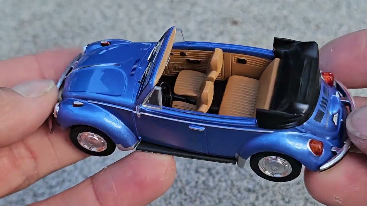 Unboxing VW BEETLE CABRIO 1:43 scale miniature Premium x #unboxing #miniature
