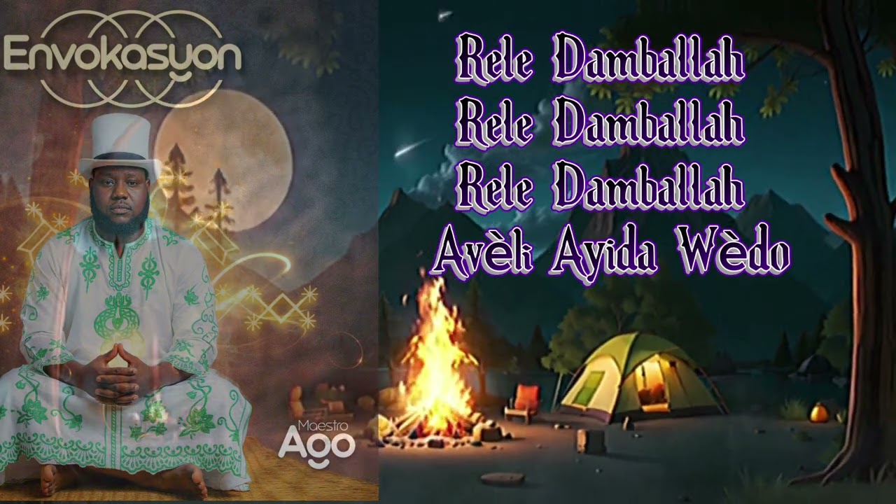 Damballah & Ayida (Oficial lyrics video) - Maestro AGO