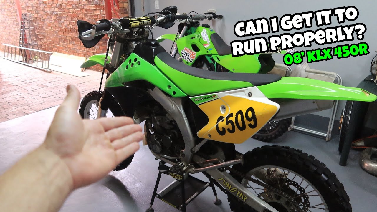 Trying to get my Friend's KLX 450R to run properly?