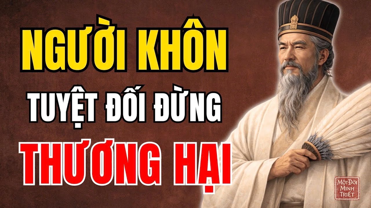 Người KHÔN Đừng THƯƠNG HẠI Bất Kỳ Ai, Kẻo Hại Cả Hai | Một Đời Minh Triết.