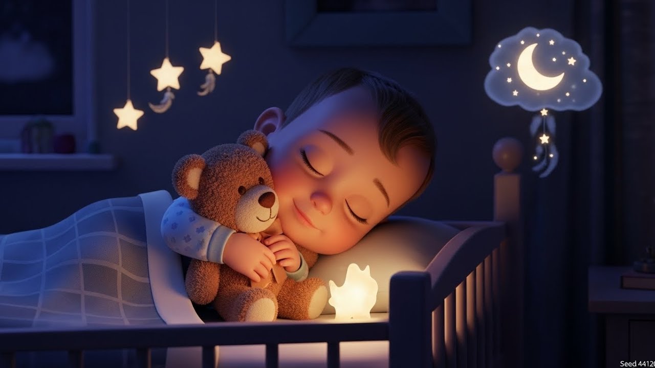 Sleep Sleep Baby Dream 🌙💤🎶 | Calm Lullaby Rhyme for Kids | Nursery Rhymes & Songs for Children