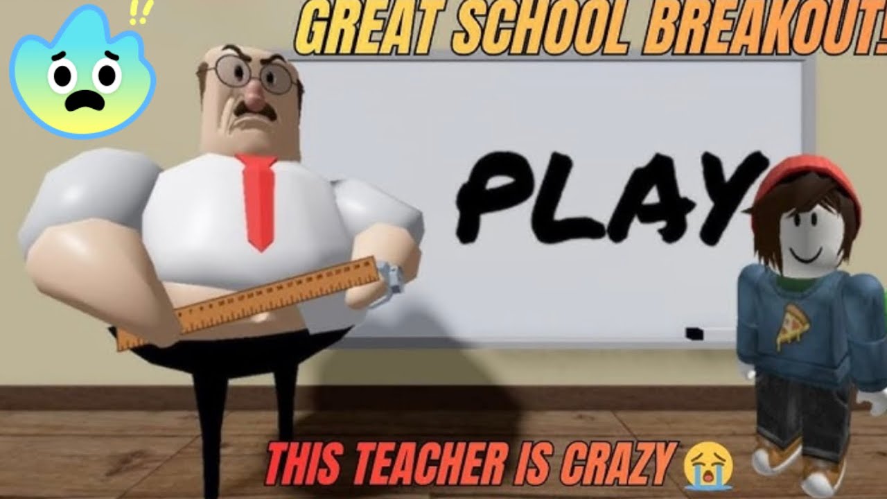 Great school 🏫 Breakout!! (First 🧍 obby)scary😨 in Roblox #roblox #subscribe #gaming #tranding 