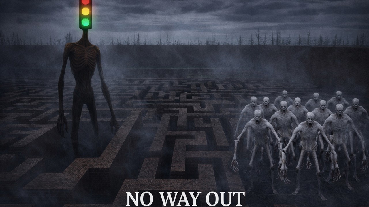 TRAFFIC LIGHT HEAD VS SCP 096 In Garry's Mod #44