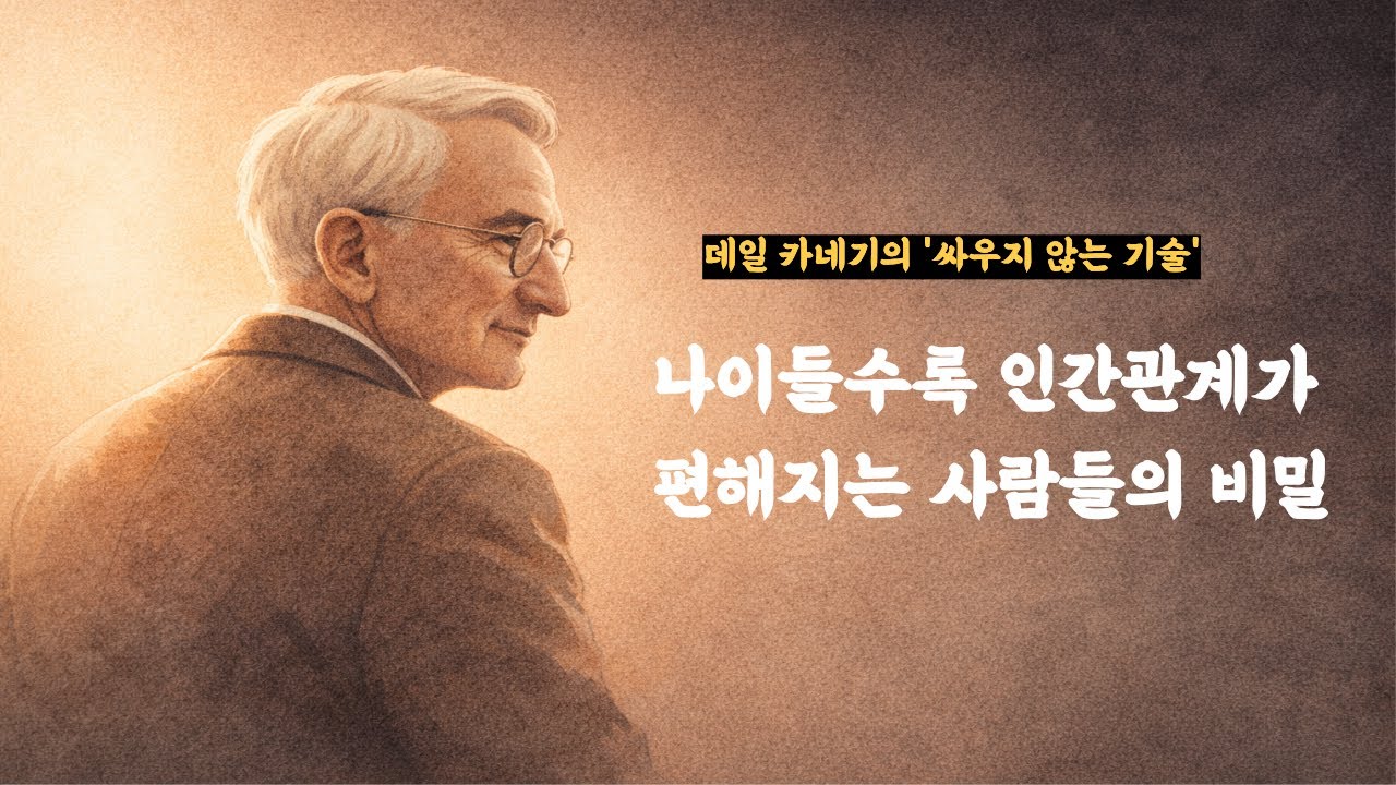 나이 들수록 인간관계가 편해지는 사람들의 비밀