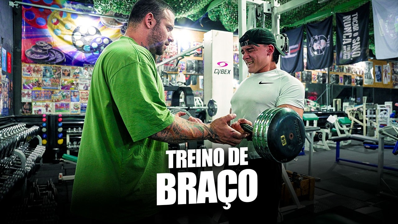 TREINO PARA MELHORAR OS BRAÇOS