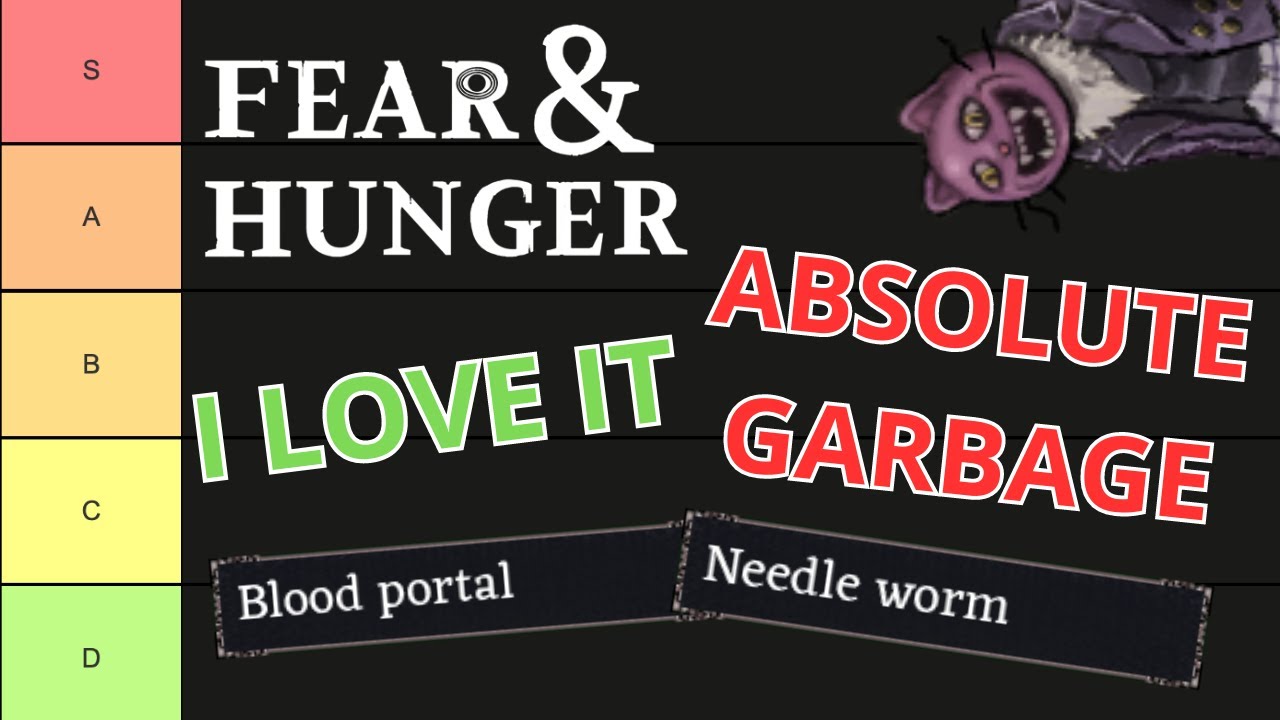 Fear & Hunger Skills Tier List