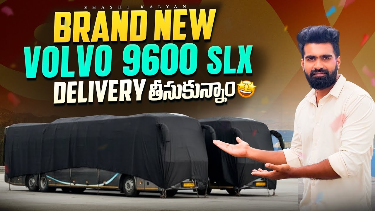 Finally taking delivery of Volvo 9600 SLX 😍