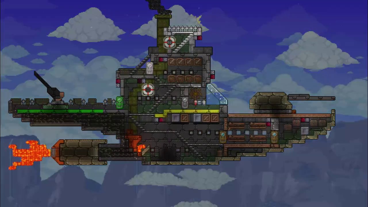 Terraria: Steampunk Airship
