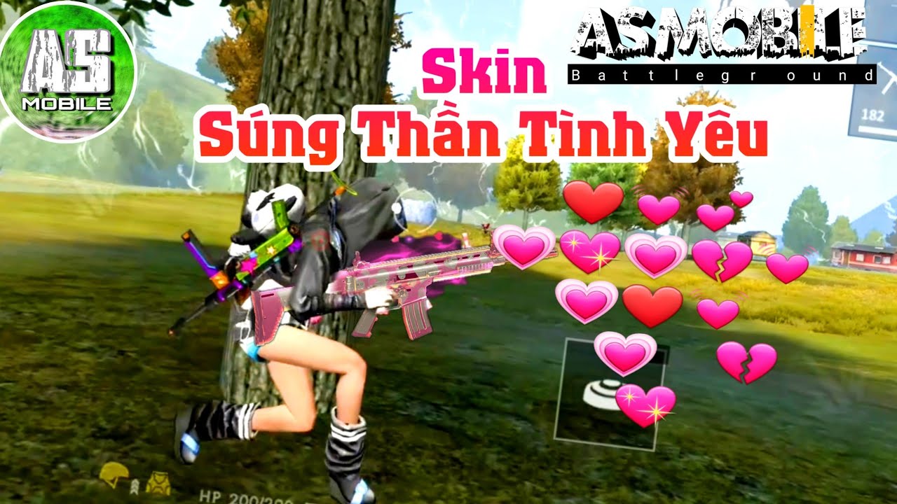 [Garena Free Fire] Test SKIN Scar Thần Tình Yêu | AS Mobile