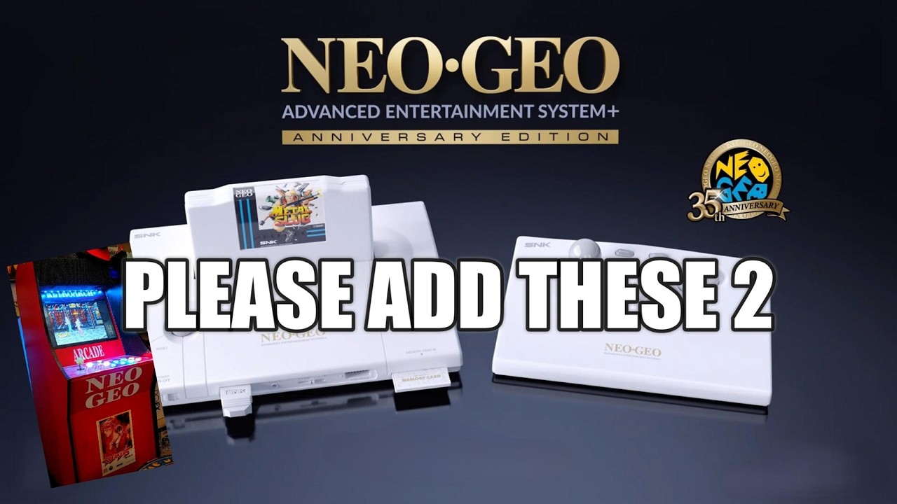 Neo Geo AES + 2 Games I'm Hoping For #neogeo #arcade #nostalgia