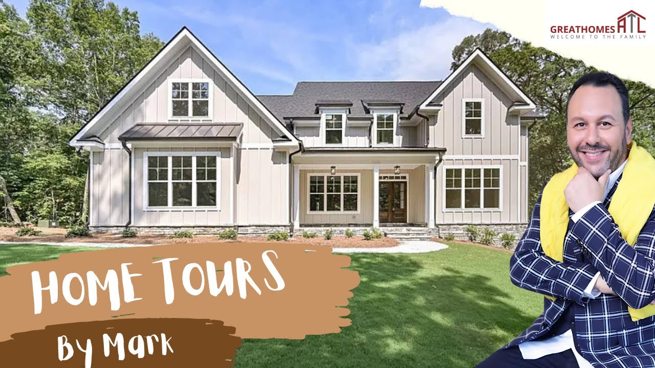 WHOA!  Incredible New Home On Over 3 Acres! No HOA!  Basement On Wooded Lot!  Georgia’s Finest!