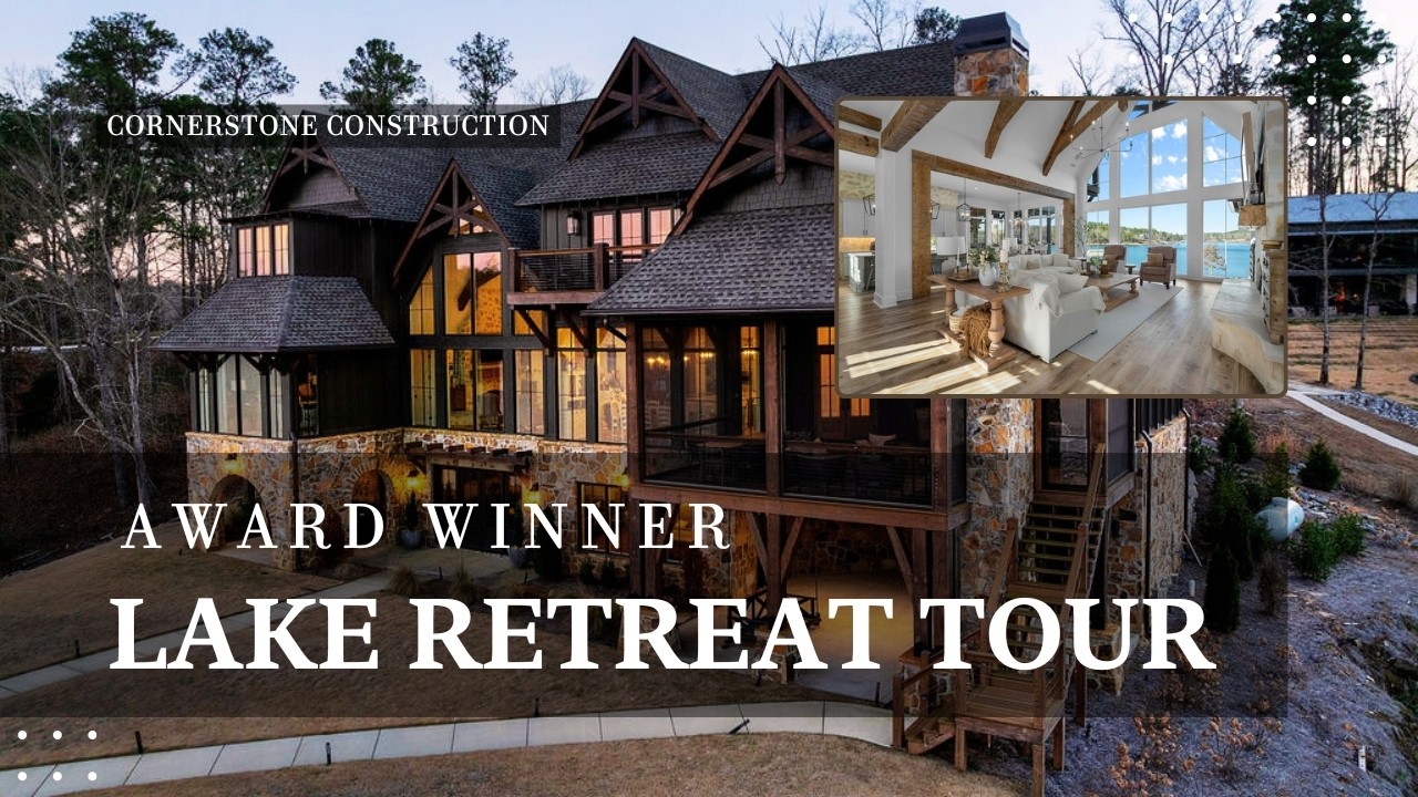 Luxury Lakefront Retreat on Smith Lake Alabama | Custom Home by Cornerstone Construction