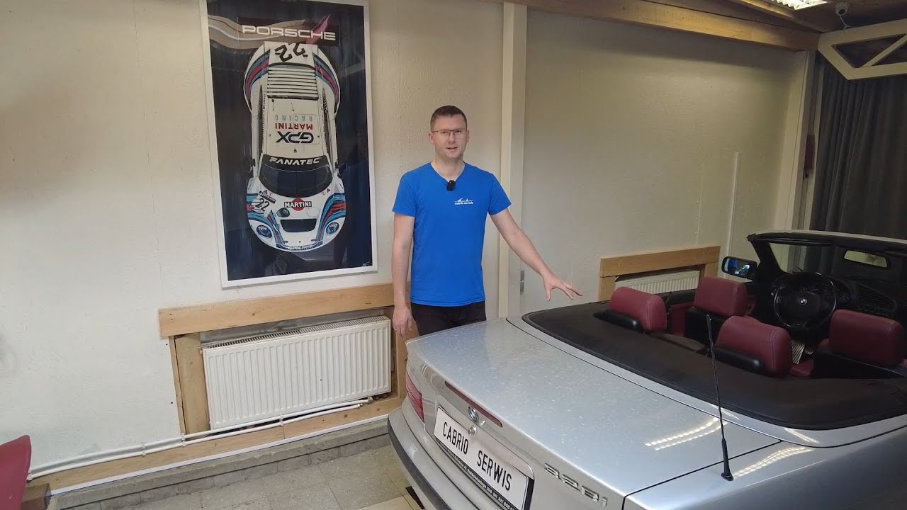 Jak zamknąć dach ręcznie w BMW E36 Cabrio. Awaryjne zamykanie dachu.