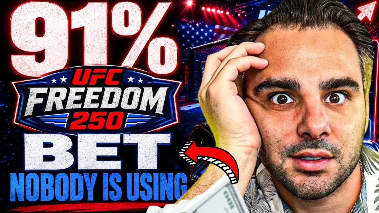 UFC Freedom 250 Bet That Wins 91% of the Time