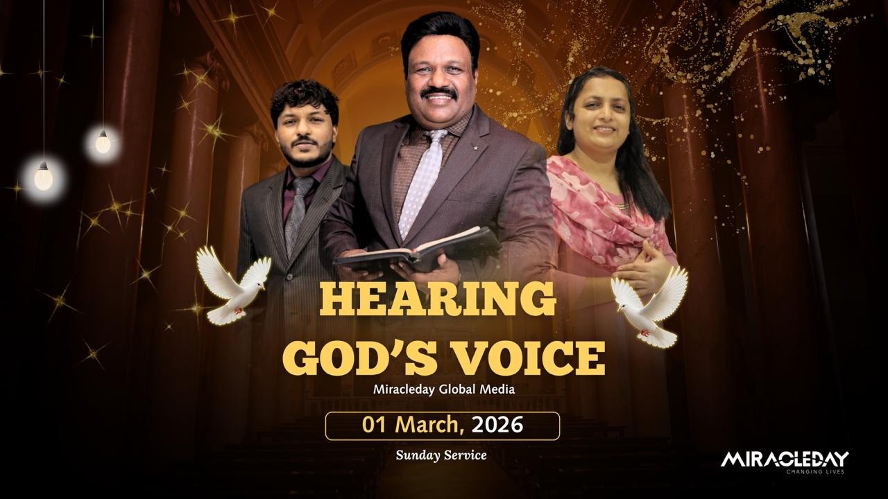 Hearing God's Voice | Sunday Service | Ps. KM Titus & Ps. Blessy Titus | 1st March 2026