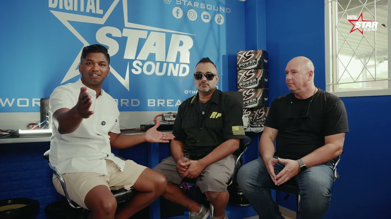 RP Patel & Bill Temple at Starsound South Africa