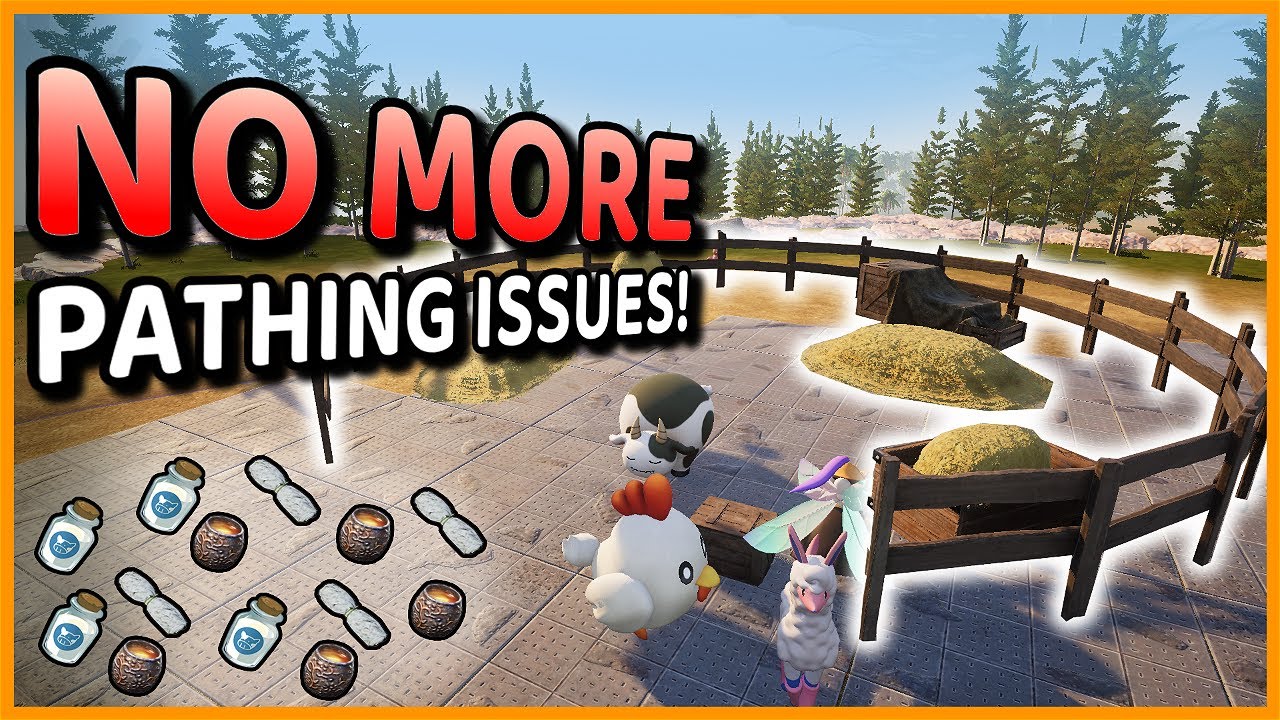 FIX YOUR RANCH NOW! - Palworld Pathing fixed