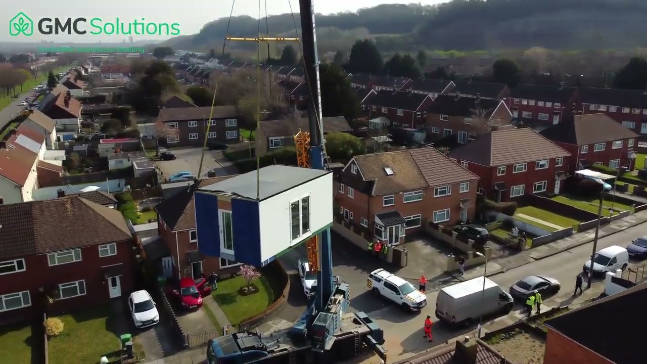 MODULAR EXTENSION INSTALLATION IN CARDIFF, UK (GMC Solutions)
