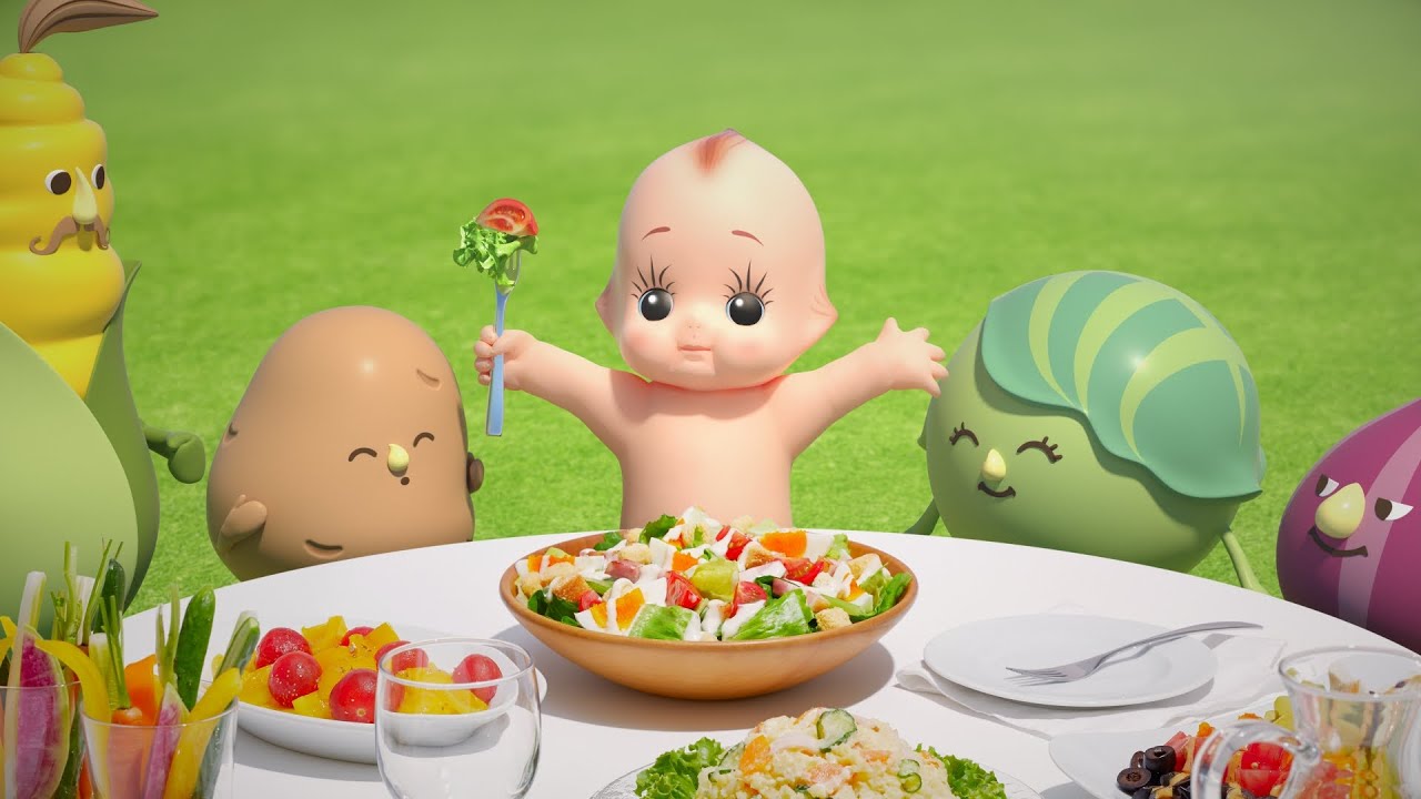キユーピーとヤサイな仲間たち「サラダ・パーティー（野菜の日）」篇