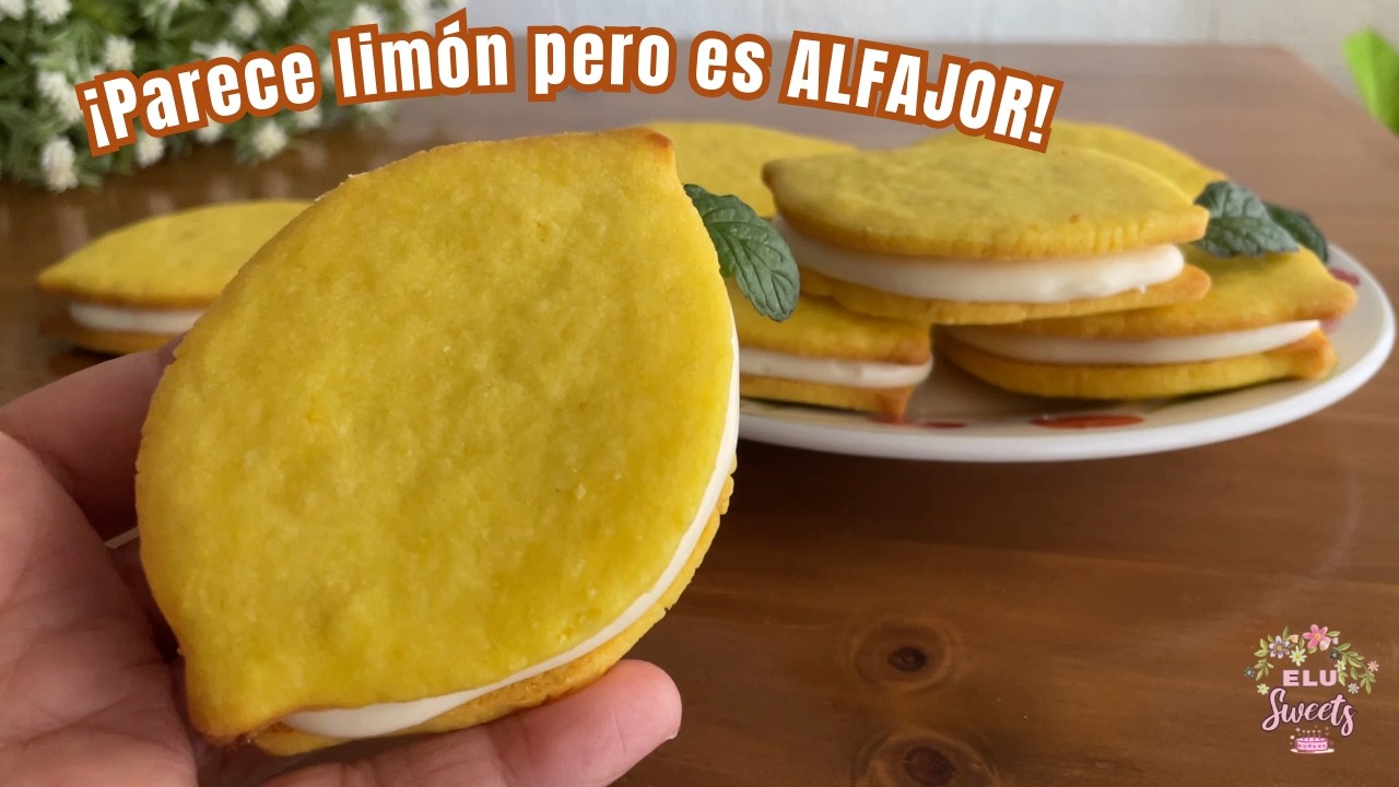 Лимонные альфахорес: мягкие, свежие и лёгкие🍋 | Elu Sweets