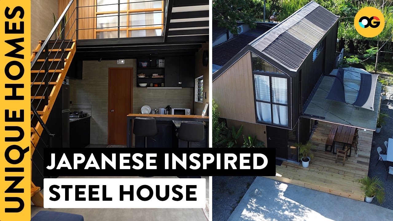 Step Inside This Japanese Inspired Steel House in Cavite | Unique Homes | OG