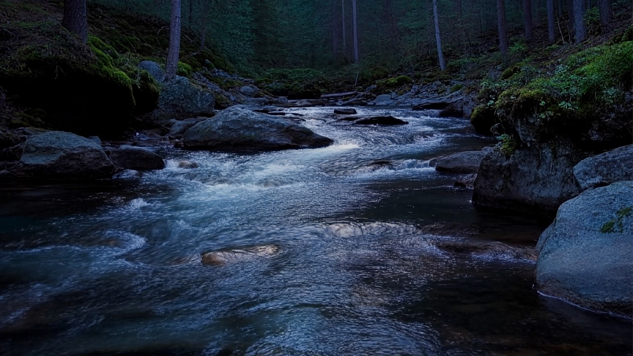 🌊 Peaceful River White Noise for Deep Focus And Calm Work