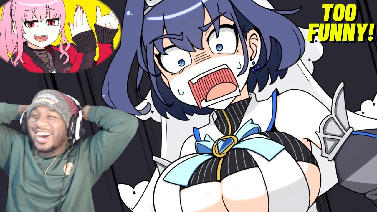 Watching The Funniest Hololive Animation Videos! [Tripl3 REACTION]
